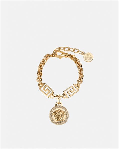 bratari versace|versace crystal medusa greca.